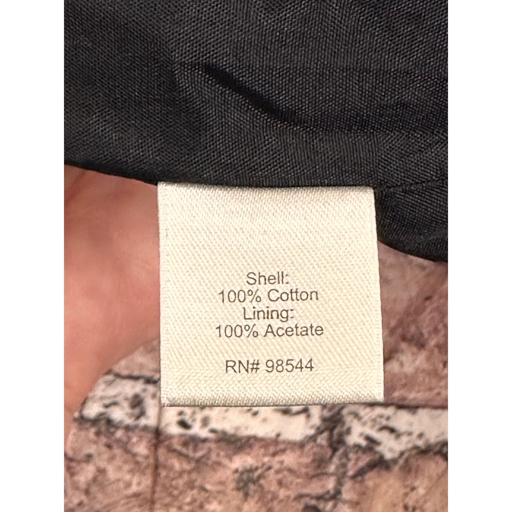 Beth‎ Bowley Black Beaded Geometric Sheath Dress Sleeveless Size 4 Flawed - Picture 12 of 16